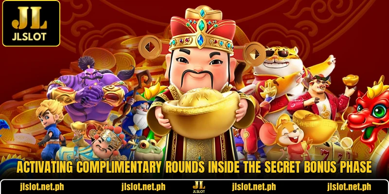 Activating complimentary rounds inside the secret bonus phase