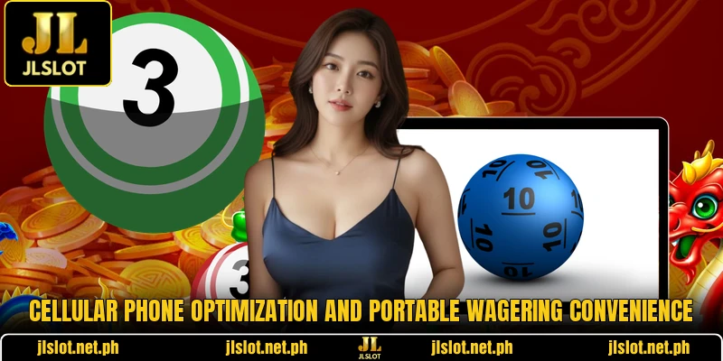 Cellular phone optimization and portable wagering convenience