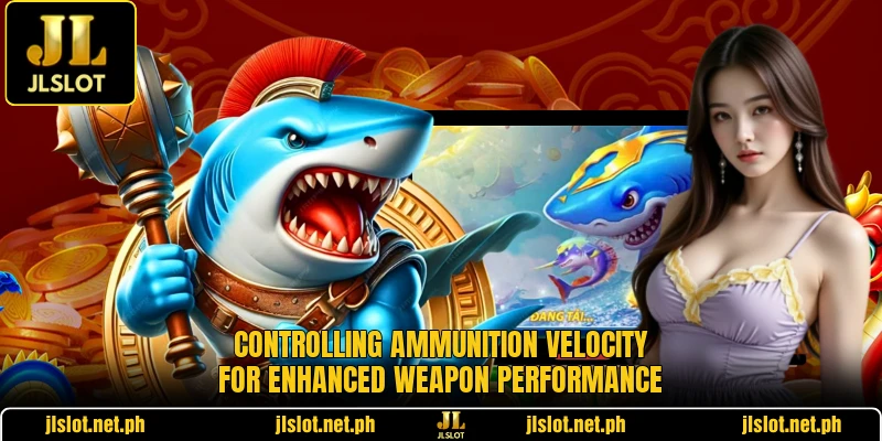 Controlling ammunition velocity for enhanced weapon performance