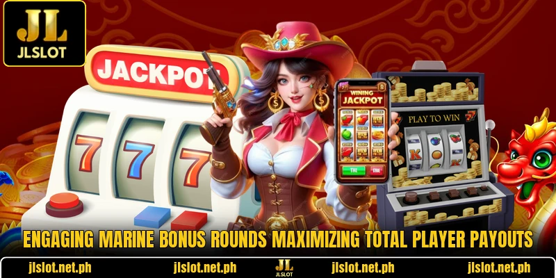 Engaging marine bonus rounds maximizing total player payouts