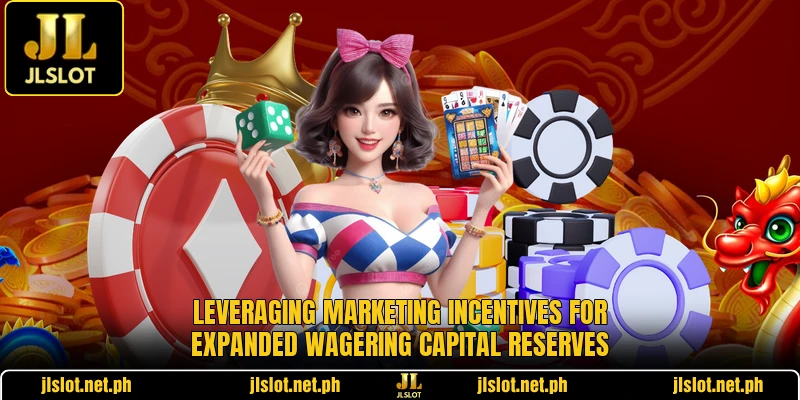 Leveraging marketing incentives for expanded wagering capital reserves