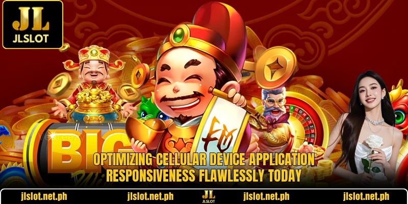 Optimizing cellular device application responsiveness flawlessly today