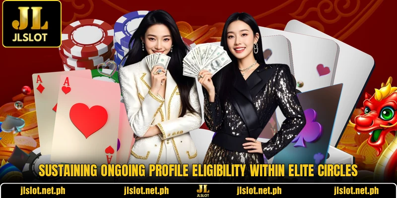 Sustaining ongoing profile eligibility within elite circles