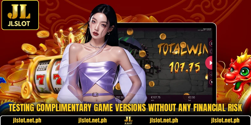 Testing complimentary game versions without any financial risk
